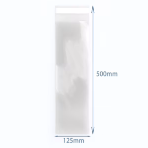 Poly-Prop Bags 125x500mm Reaseal 500Pcs