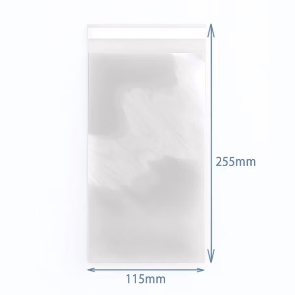 Återförslutningsbara polypropenpåsar - 255x115mm, 500 st
