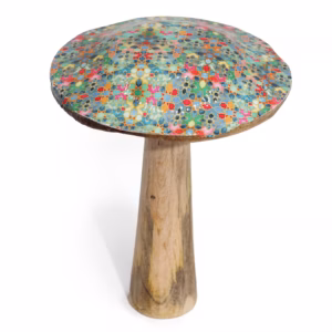 Pilz - 20cm - Mediterranes Fliesenmuster - Groß