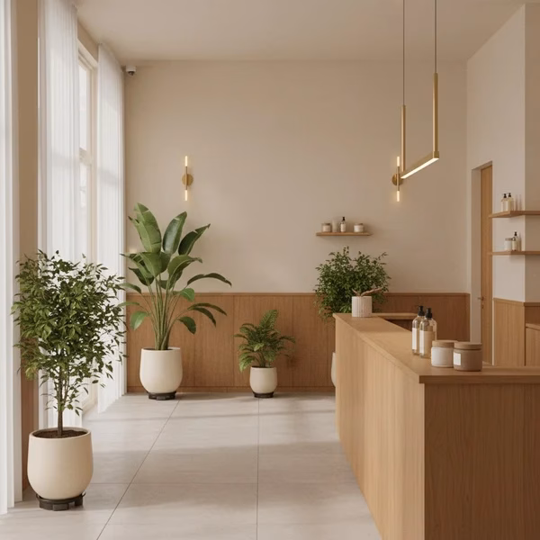 Home 60 Minimal Natural Saloon Interior